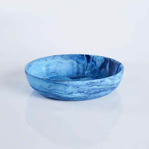 Nashi Home / Signiture Round Bowl / Denim Swirl