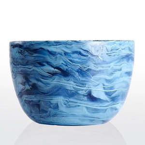 Homewares: Nashi Home / Deep Bowl / Medium / Denim Swirl