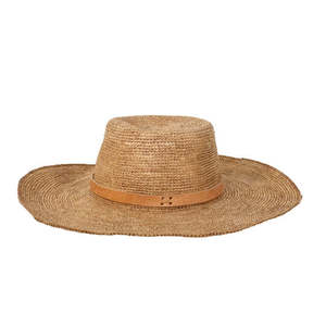 Wardrobe: New Gaston Hat / Light Brown + Natural Leather Trim