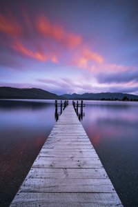 Te Anau Pier Portrait - Cory Marshall Photography Gallery Queenstown