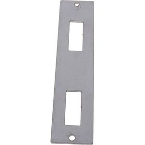 #3272 - STRIKE PLATE STAINLESS STEEL 173MM