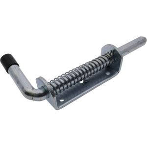 #4611 - SPRING BOLT ZINC PLATED 225MM 16MM PIN