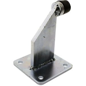 #5443 - Gate Stop Door Stopper with Plate Zinc Plated