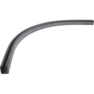 Residential Sliding Door Hardware: Track Curve Galvanised 600mm 150kg