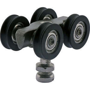 Residential Sliding Door Hardware: Sliding Door 4 Wheel Trolley Stainless Steel M8