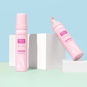 Products: Azure Tan Firm & Tone Self Tan Mousse Cosmetologists NZ