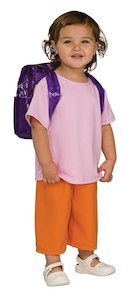 Dora Deluxe Costume for Toddlers and Kids - Nickelodeon Dora the Explorer