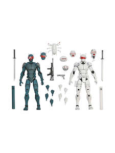 Synja Robots 2 Pack - 7" Scale Action Figures - Teenage Mutant Ninja Turtles The&hellip;