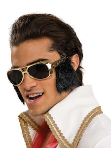 Elvis Glasses With Sideburns - Elvis Presley
