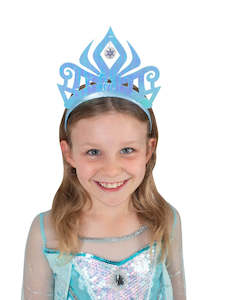 Costumes Starting With E: Elsa Iridescent Tiara for Kids - Disney Frozen