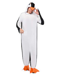 Penguin Plush Onesie Costume for Adults