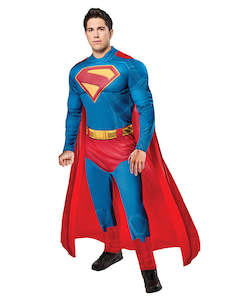 Costumes Starting With S: Superman Deluxe Costume for Adults - Superman (2025)