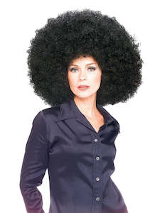 Decades Costumes: Super Afro Black Wig for Adults