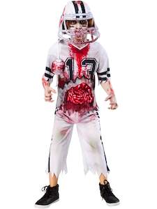 Goosebumps Books Costume Ideas: Zombie American Football Player Costume for Kids