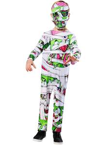 Goosebumps Books Costume Ideas: Pop Art Mummy Costume for Kids