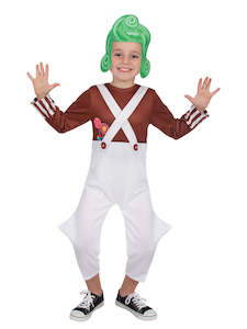 Classic Quality Costumes Accessories: Oompa Loompa Classic Costume for Kids - Charlie and the Chocolate Factory