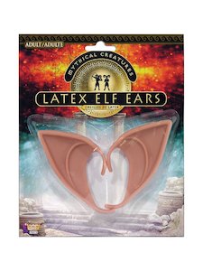 Secret Garden Costumes Accessories: Elf Latex Flesh Colour Ears for Adults