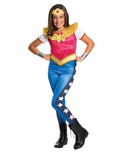 Dc Super Hero Girls Costumes Accessories: Wonder Woman Costume for Kids - DC Super Hero Girls