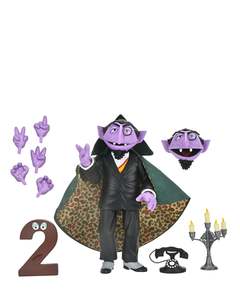 Ultimate The Count - 7" Scale Action Figure - Sesame Street - NECA Collectibles