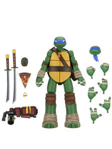 100 And Over: Ultimate Leonardo - 7" Scale Action Figure - TMNT 2012 Cartoon - NECA Collectibles