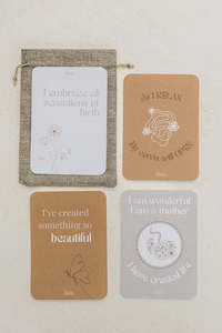 Birth Affirmation Cards