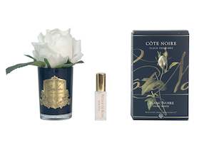 Cote Noire Perfumed Natural Touch Rose Bud - Black - Ivory White - GMRB41