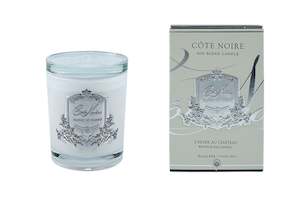 ** CLEARANCE ** Cote Noire 450 Candle - White Vessel with Silver Badge - Winter &hellip;