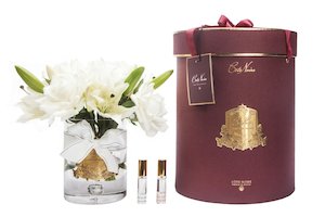 Cote Noire Luxury Lilies & Roses - Champagne - Gold Badge - LRL05