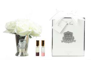 View All Flowers: CLEARANCE - Cote Noire Seven Rose Bouquet - White - SMB01
