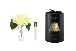NEW - Cote Noire - Charente Rose in Yellow - Gold/Black Box - CHR08