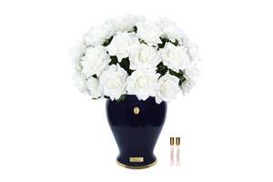 View All Flowers: NEW Cote Noire - Imperial French Roses - White / Indigo - IMPFR01