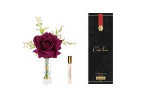 ** SAMPLE **  Cote Noire Summer Rose - Carmine Red - Gold Badge - SRG04C