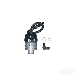 Products: CAN AM MAVERICK X3 BILLET ALUMINUM VENT TO ATMOSPHERE BLOW-OFF VALVE KIT WITH FILTER CAN AM X3, Canam X 3, X3 Engine, X3 ENGINE Cougar Racecars