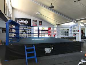 Counterpunch 'Canvas' for raised 6m x 6m Ring (black)