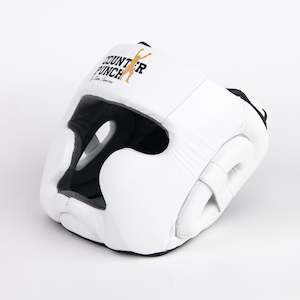 Protective Gear: Premium Leather Full Face Headgear