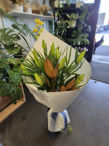 White Oriental Lilies CountryGardenFlowers