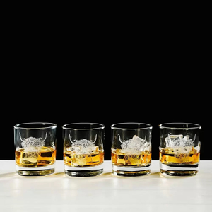 Highland Cow Engraved Glass Tumbler Gift Set (Set of 4) – Country Outlook
