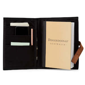 Mens: Daily Notebook Oilskin Folder