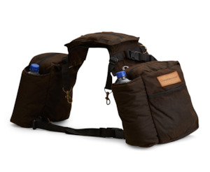 Outdoor: Insulated Oilskin Saddle Bags
