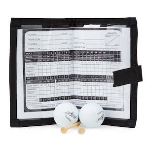 Outdoor: Golfers Score Card Holder