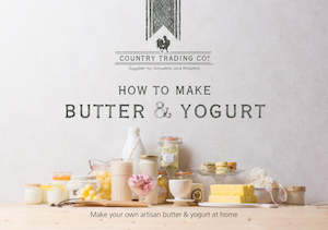 Home Dairy Equipment: How to Make Butter & Yogurt (Book) - 10 units