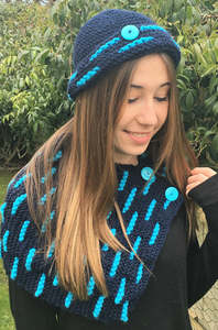 Quick N Easy: Shoulder Wrap and Hat | Design P216