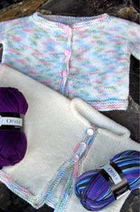 Opals: Baby One Piece Cardi | Design P65