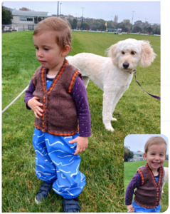 Allegro: Buttoned Vest | Design P389