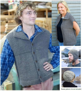 Mens Patterns: Collared Vest | Design P253