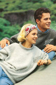 Unisex Patterns: Silver Fern Jersey | Design P90