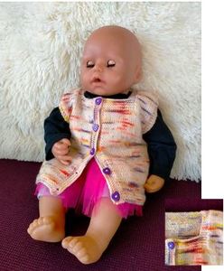 Hand Painted: Baby Vest | Design P347