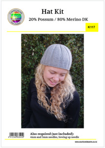 Creative Kits: Creative Kit - Possum Merino Hat K117