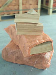 Bagged Wood: Ash European Kiln Dried Debarked