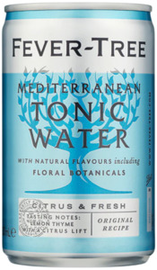 Non Alcoholic: Fever-Tree Mediterranean Tonic Water 150ml